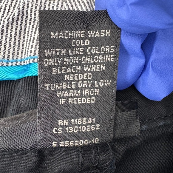 Lane Bryant Dress Casual Pants Straight Leg Black Stretch Womens Size 16 Average - Picture 7 of 12